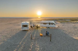 OnTour Wohnwagen außen – CamperHuus Rendsburg